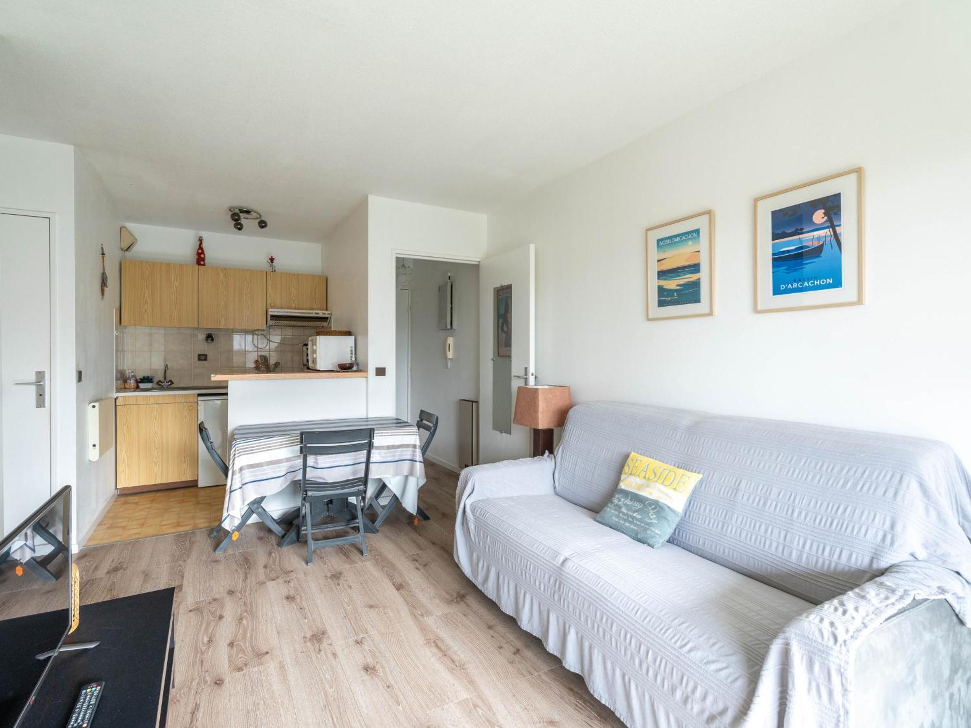 Appartement Proche Plage & Casino Avec Balcon Et Parking Prive, Arcachon - Fr-1-319-110 Екстер'єр фото
